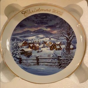 Avon Christmas Plate